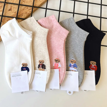 Lunara Winter™ Elegant Bear Women’s Socks