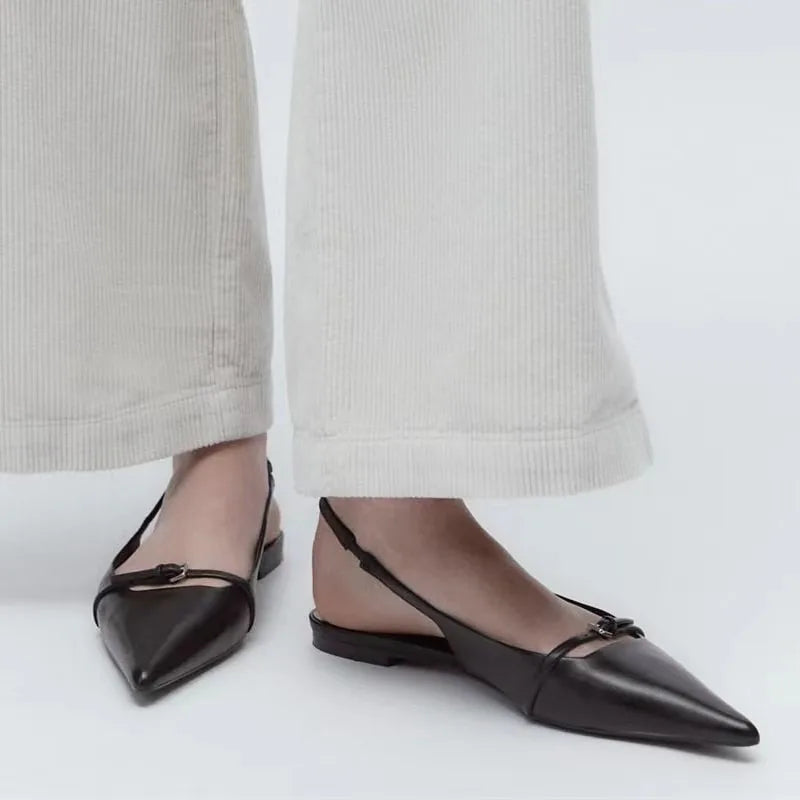 Solenne Shoes™ Pointed Toe Flats for Women