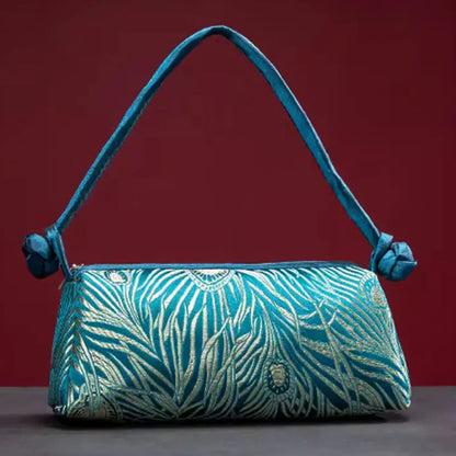 Bolsa feminina bordada em seda ÉlanBag™