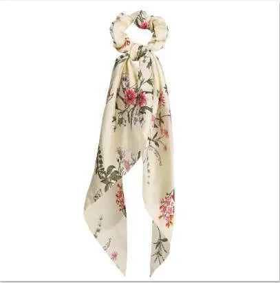 SatinÉclat™ Bow Satin Long Scrunchies