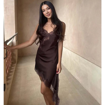 Miniabito in raso slip Amoura Clothes™