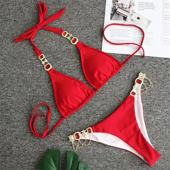 SeaLure™ Jewel-Encrusted Radiance Bikini