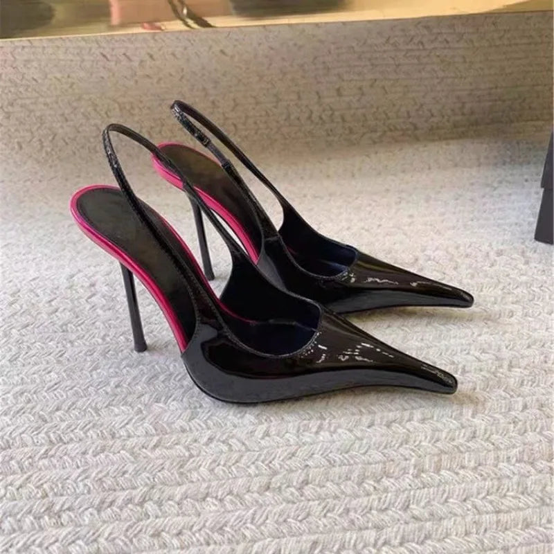 Solenne Shoes™ Damen-High-Heels mit spitzer Zehenpartie