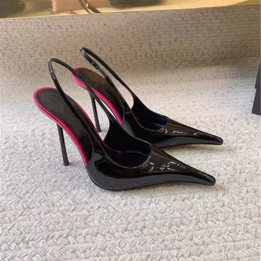 Solenne Shoes™ Talons hauts à bout pointu pour femmes