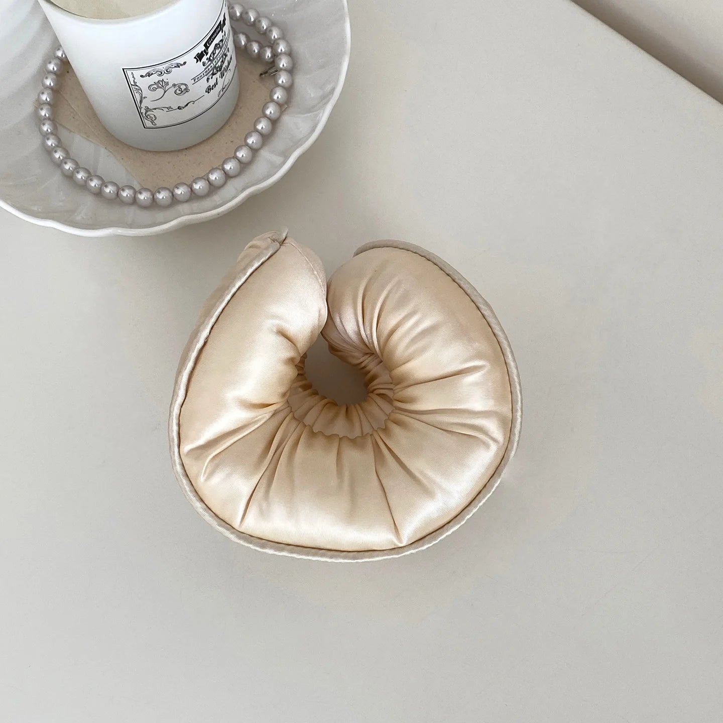 SatinÉclat™ Sponge Elastic Hair Scrunchies