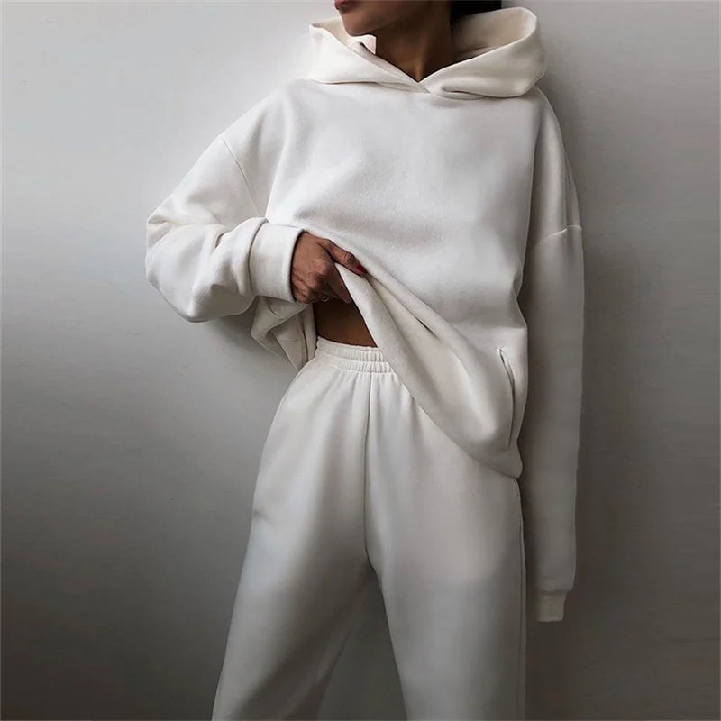 Lunara Winter™ 2-teiliges Damen-Trainingsanzug-Set