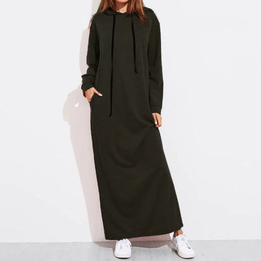Amoura Dresses™ Women’s Maxi Sweatshirt Dress