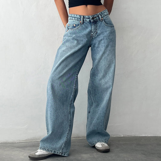 Lunara Winter™ Women’s Streetwear Jeans Pants