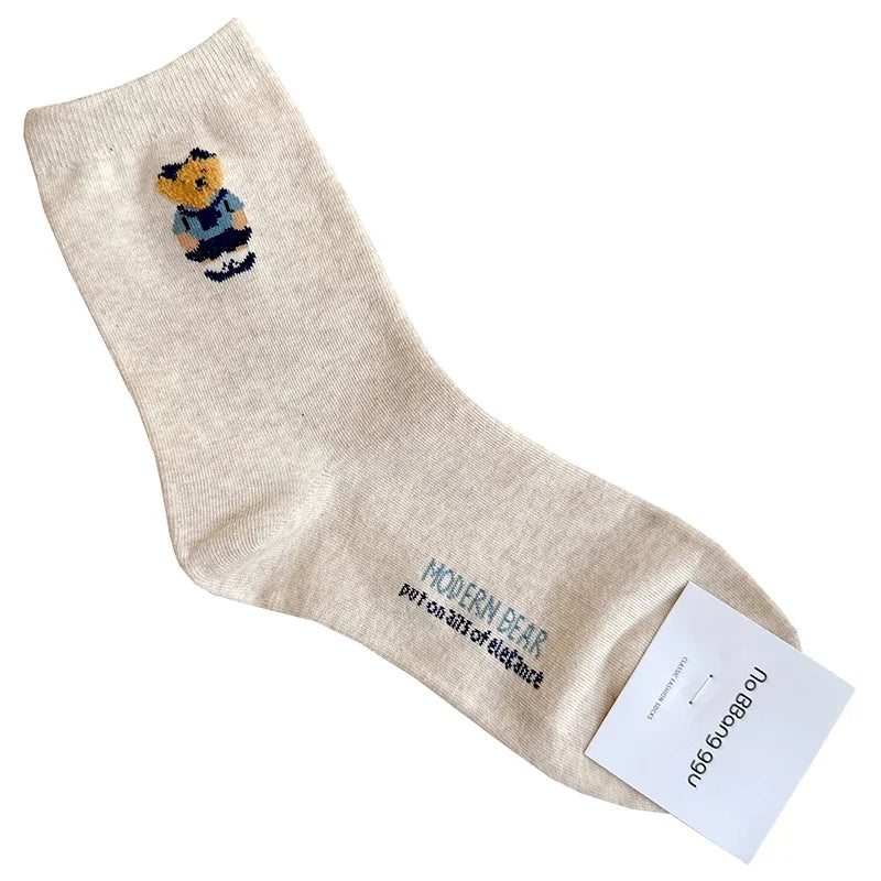 Lunara Winter™ Elegant Bear Women’s Socks