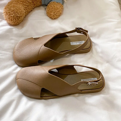 Solenne Shoes™ Breathable Retro Flat Sandals