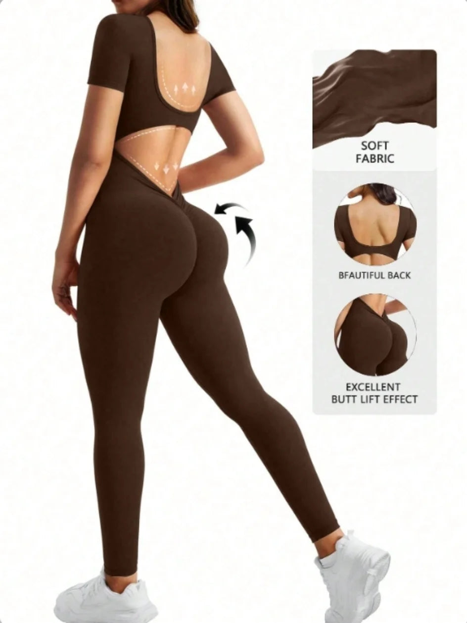VibeFit™ SculptCurve Performance Jumpsuit