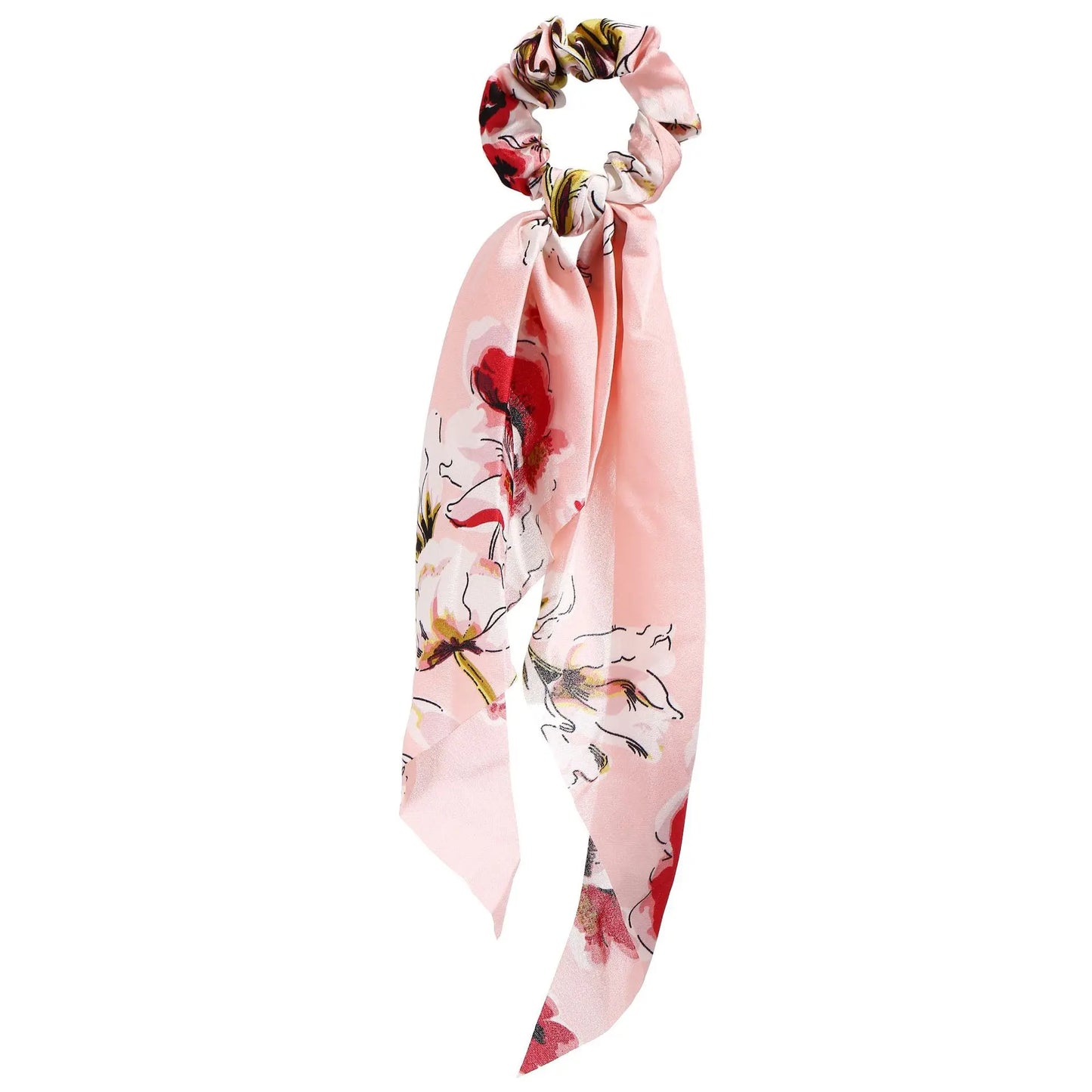 SatinÉclat™ Bow Satin Long Scrunchies