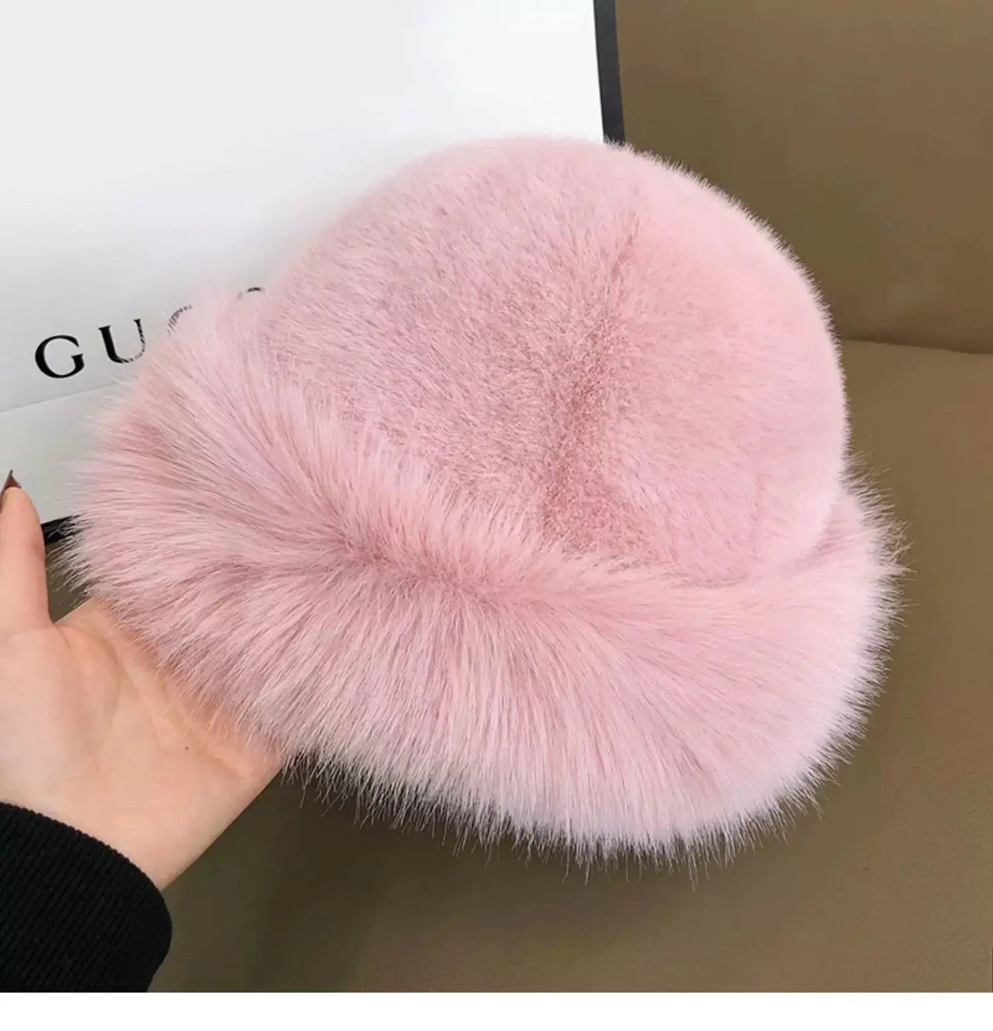 Lunara Winter™ Fluffy Fur Bucket Hat