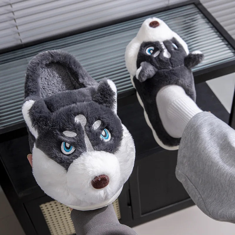 Lunara Winter™ Husky Style Fluffy Slippers