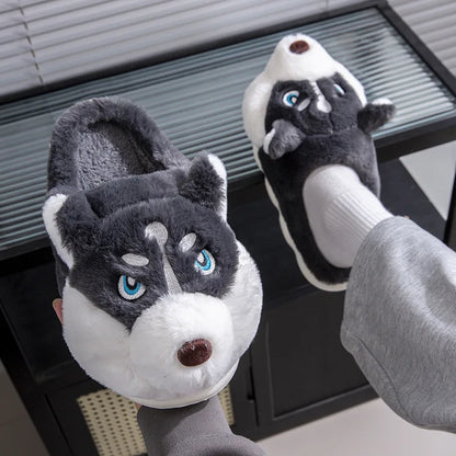 Lunara Winter™ Husky Style Fluffy Slippers