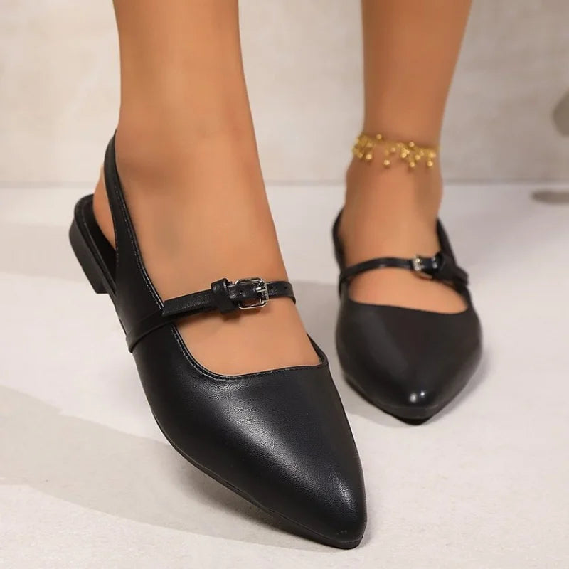 Solenne Shoes™ Pointed Toe Flats for Women