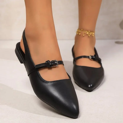Solenne Shoes™ Pointed Toe Flats for Women