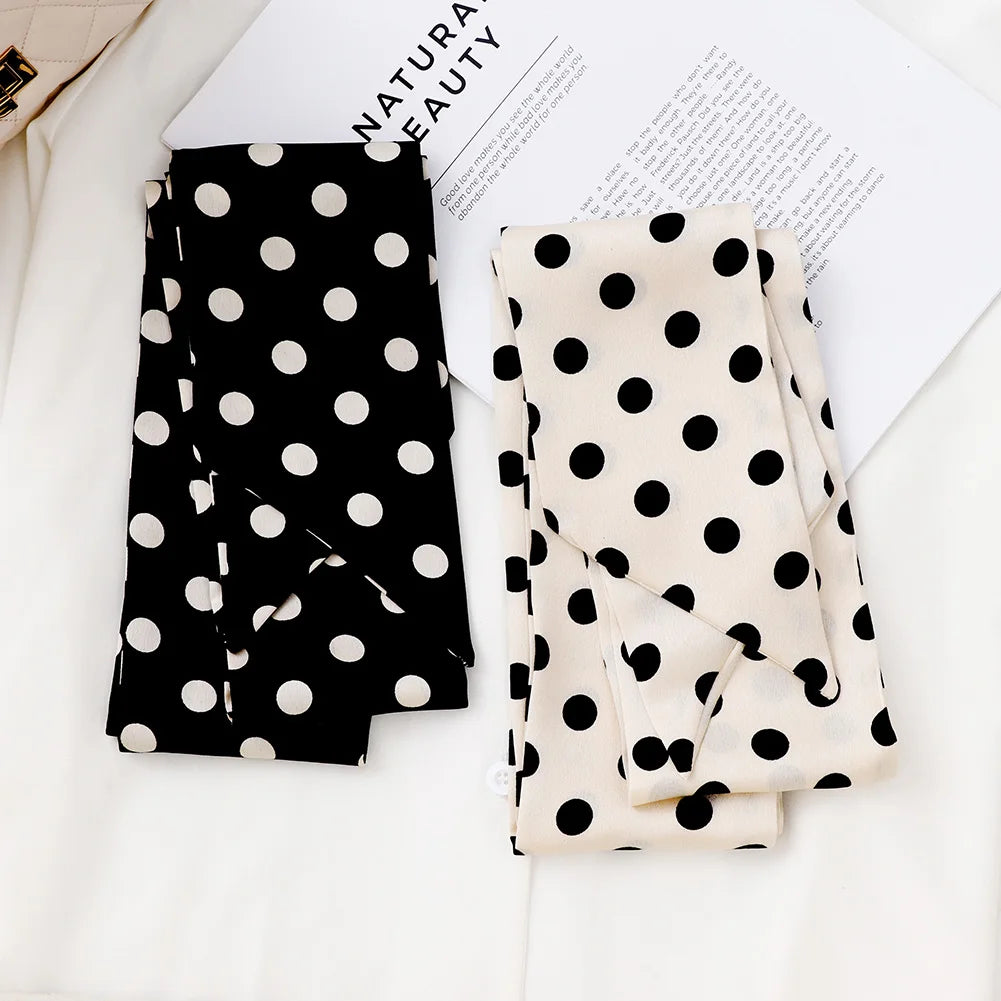 SatinÉclat™ Silk Thin Neck Scarf