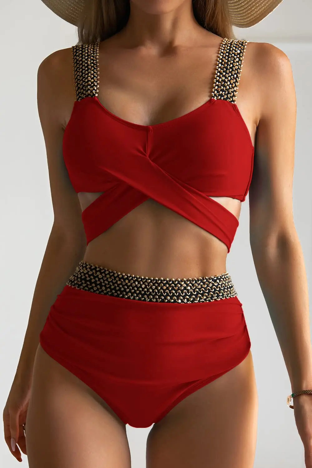 SeaLure™ vergoldeter Wickelbikini