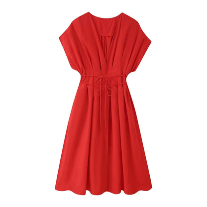 Amoura Dresses™ Long Dress Lady Bow Lace-Up