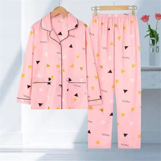 Lunara Winter™ 2-Piece Cotton Long Sleeve Sleepwear Set
