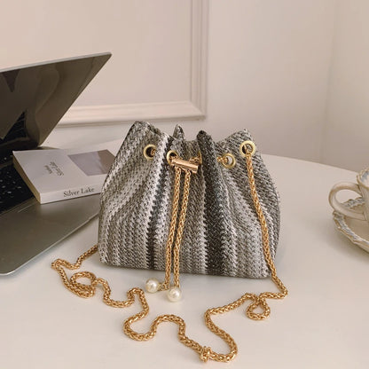 ÉlanBag™ Elegant Shoulder Chain Bag Pearl