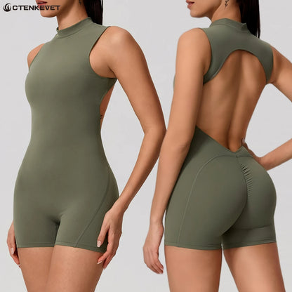VibeFit™ SculptBack Nahtloser Romper