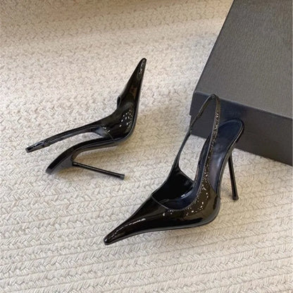 Solenne Shoes™ Damen-High-Heels mit spitzer Zehenpartie