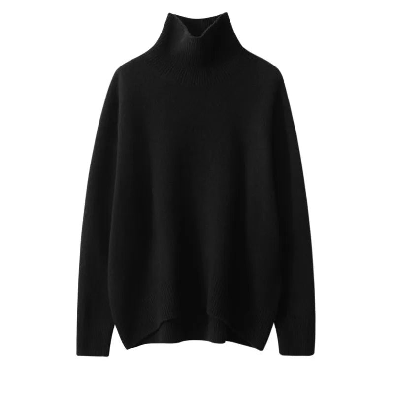 Suéter grande de gola alta Lunara Winter™