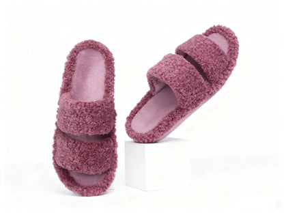 Chinelos de pele sintética Lunara Winter™