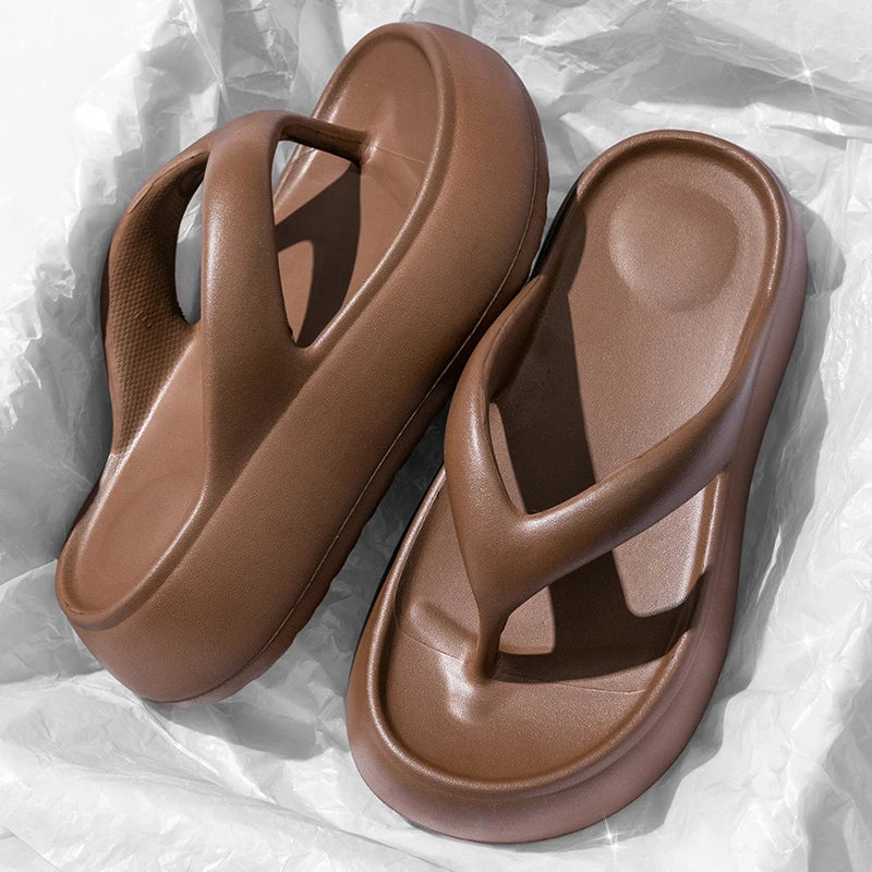 Solenne Shoes™ Beach Platform Slides