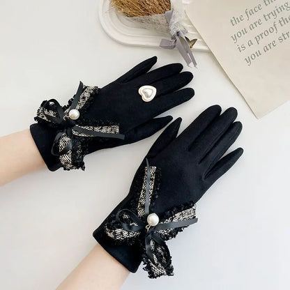 Lunara Winter™ Knitted Bow Cold Proof Gloves