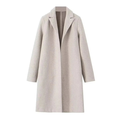 Lunara Winter™ Timeless Wool Long Coat