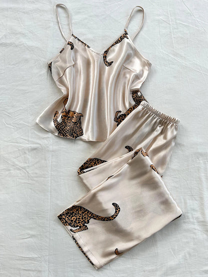 SatinÉclat™ Long Pants Pajama Set