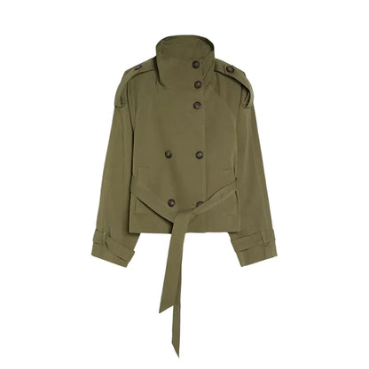 Lunara Winter™ Solider Trenchcoat mit Schnürung für Damen