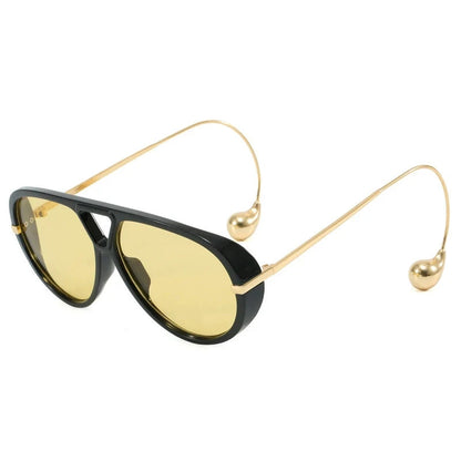 Velisse Sunglasses™ Oversized Oval Punk Eyewear