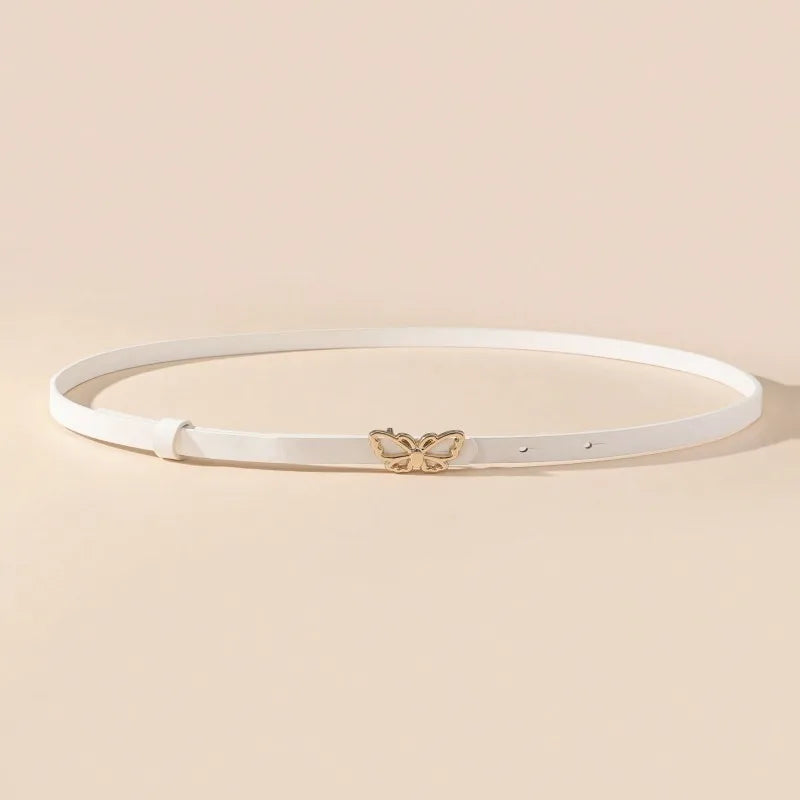 ÉlanBag™ Leather Belt Butterfly Buckle
