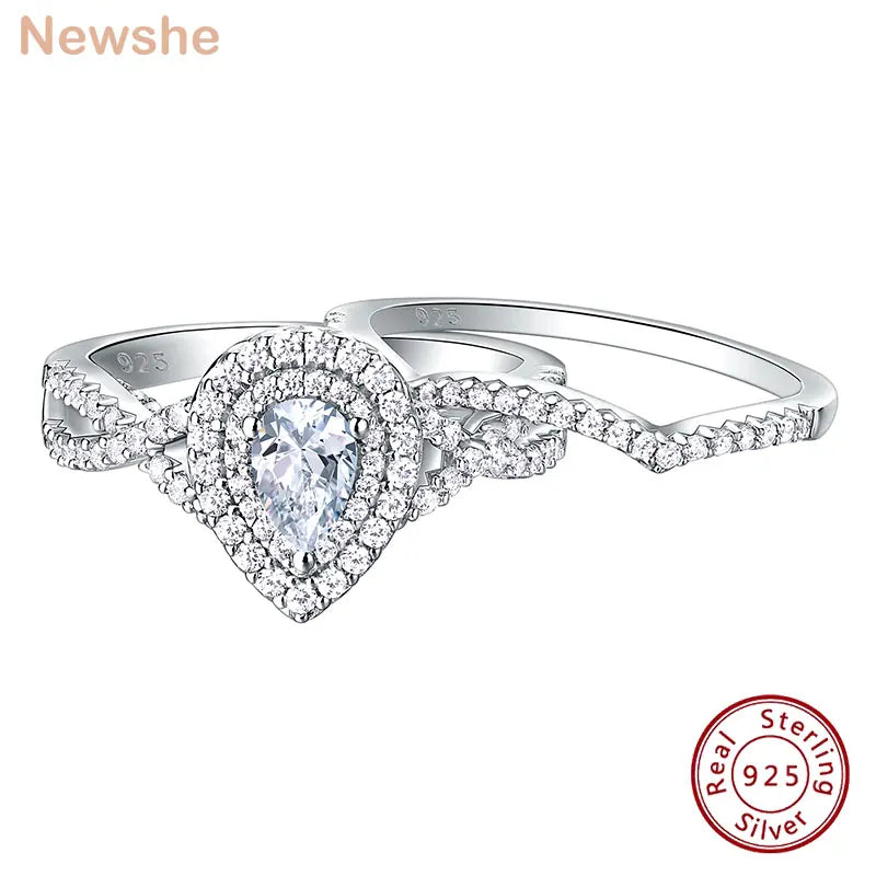 Elara Jewelry™ Heart Shaped Engagement Ring