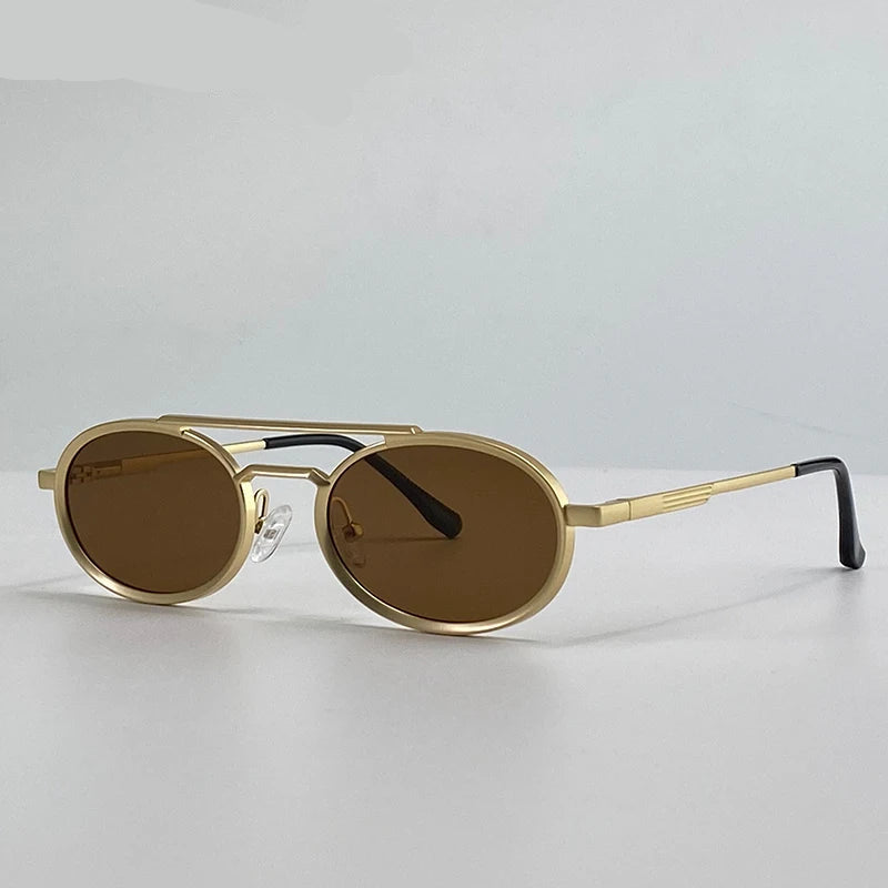 Velisse Sunglasses™ Oval Metal Frame Punk Eyewear