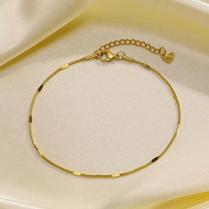 Elara Jewelry™ Velisse Bare Chain Anklet