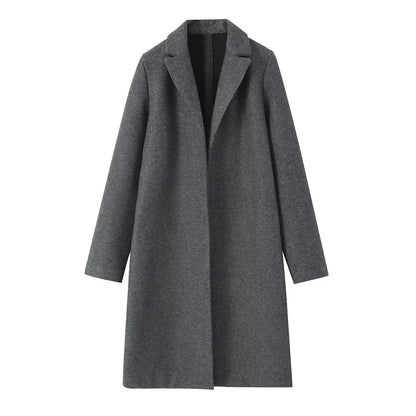Lunara Winter™ Timeless Wool Long Coat
