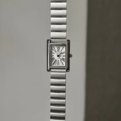 Velya Watches™ Leather Strap Square Watch