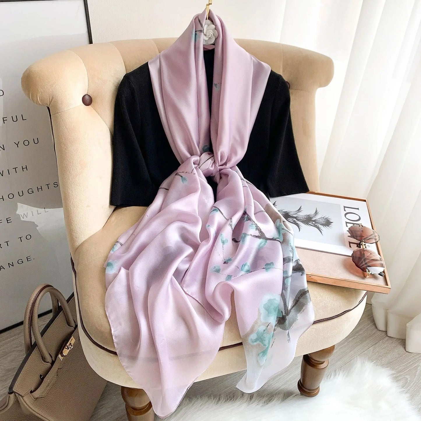 SatinÉclat™ Scarf for Women