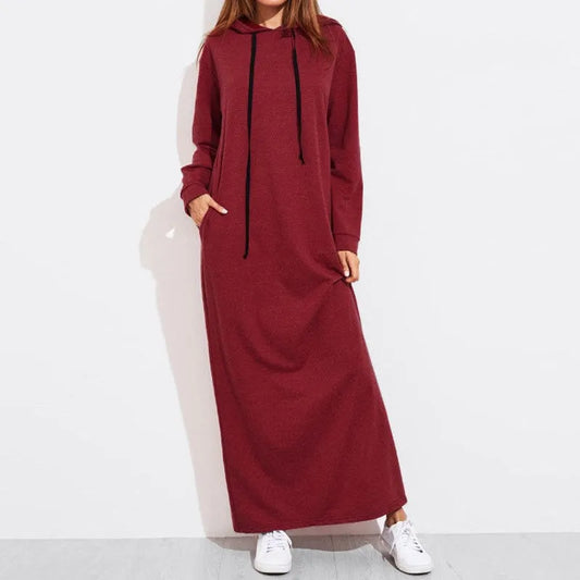 Amoura Dresses™ Women’s Maxi Sweatshirt Dress