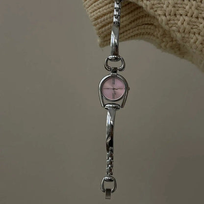 Velya Watches™ Vintage-Armbanduhr, hell