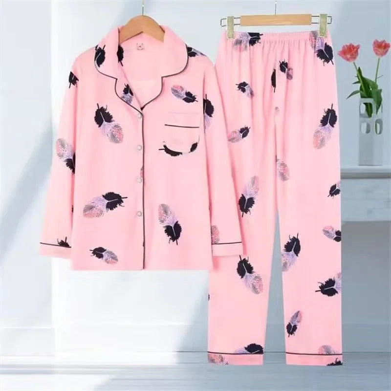 Lunara Winter™ 2-Piece Cotton Long Sleeve Sleepwear Set