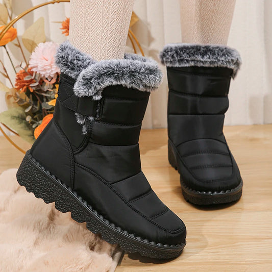Lunara Winter™ Waterproof Plush Snow Boots