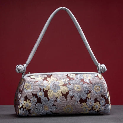 Bolsa feminina bordada em seda ÉlanBag™