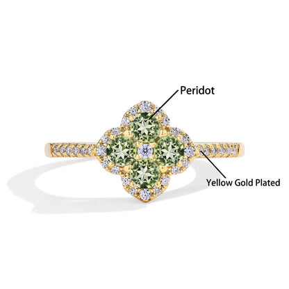 Elara Jewelry™ Celestial Bloom Ring