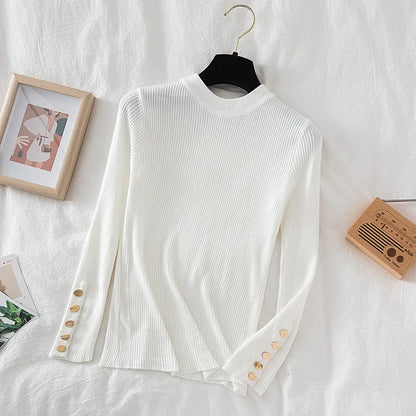 Pull à col roulé Lunara Winter™ avec détails de boutons